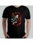 Demon Slayer Kimetsu No Yaiba %100 Pamuklu Bisiklet Yaka T-Shirt Model - 2 1