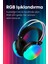 Rgb LED Işıklı Bluetooth 5.3 Oyuncu Kulaklığı – Mikro Sd, Dahili Mikrofon, Extra Bass 3