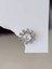 Çiçek Model Kıkırdak Piercing Tragus Helix Gümüş Renk Küpe 1