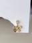 Sallantılı Fiyonk Kurdela Model Kıkırdak Piercing Tragus Helix Altın Gold Renk Küpe 1