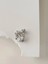 Kelebek Çiçek Model Kıkırdak Piercing Tragus Helix Gümüş Renk Küpe 2