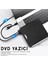 Harici DVD Sürücüsü USB 3.0 Type-C Sessiz CD DVD Okuma Çok Fonksiyonlu Mikrosd Kart Sd Kart 2
