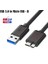 USB 3.0 Taşınabilir HDD Harddisk Hard Disk Kablosu, Micro USB -B, Yüksek Hızlı Veri Aktarımı (1 Metre) 1