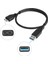 USB 3.0 Taşınabilir HDD Harddisk Hard Disk Kablosu, Micro USB -B, Yüksek Hızlı Veri Aktarımı (1 Metre) 2