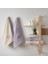 Pamuk%40 Vıscose Muse Hamam Seti Lavanta-Camel 4&apos;lü Set 2