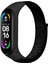 Xiaomi Mi Band 7/6/5/4 Ile Uyumlu Tam Kaplayan Silikon Çerçeveli Bilek Kalınlığına Göre Ayarlanabilen Hafif ve Bileği Rahatsız Etmeyen Kaliteli Hasır Örme Kumaş Kordon 1