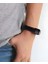 Xiaomi Mi Band 7/6/5/4 Ile Uyumlu Tam Kaplayan Silikon Çerçeveli Bilek Kalınlığına Göre Ayarlanabilen Hafif ve Bileği Rahatsız Etmeyen Kaliteli Hasır Örme Kumaş Kordon 2
