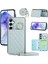 Samsung Galaxy S25 / S24 Kickstand Rhombus Deri + Tpu Telefon Kılıfı Omuz Askılı (Yurt Dışından) 1