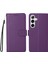 Samsung Galaxy S24 Plus / Galaxy S25 Plus Rfıd Engelleme Pu Deri Telefon Kılıfı Bilek Kayışı ile (Yurt Dışından) 1