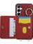 Samsung Galaxy S25 Plus / S24 Plus Kickstand Rhombus Deri + Tpu Telefon Kılıfı Omuz Askılı (Yurt Dışından) 2