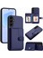 Samsung Galaxy S24 Plus Rfıd Engelleme Kart Tutucu Kickstand Tpu + Pu Deri Telefon Arka Kapağı (Yurt Dışından) 1