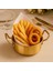 Saplı Gold Sunumluk & Meze Sunumluk Çelik 1 Adet 12 cm Stainless Steel 2