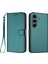 Samsung Galaxy S24 Plus / Galaxy S25 Plus Deri Cüzdan Standı Telefon Kılıfı Bilek Kayışı ile (Yurt Dışından) 1