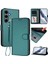 Samsung Galaxy S24 Plus / Galaxy S25 Plus Deri Cüzdan Standı Telefon Kılıfı Bilek Kayışı ile (Yurt Dışından) 2