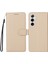 Samsung Galaxy S24 / Galaxy S25 Rfıd Engelleme Pu Deri Telefon Kılıfı Bilek Kayışı ile (Yurt Dışından) 1