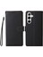 Samsung Galaxy S24 / Galaxy S25 Rfıd Engelleme Pu Deri Telefon Kılıfı Bilek Kayışı ile (Yurt Dışından) 1