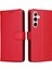 Samsung Galaxy S24 / Galaxy S25 Rfıd Engelleme Pu Deri Telefon Kılıfı Bilek Kayışı ile (Yurt Dışından) 2