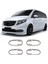 Mercedes Vito W447 Uyumlu Krom Kapı Kolu Tası 4 Parça Paslanmaz Çelik 1