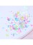 Holografik Parlak Şeffaf Tırnak Süsleme Folyo Pulları Karışık Dizayn Kelebek Kalp Yıldızlar Nail Art 4