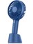 Tquens Taşınabilir Şarjlı Mini Fan Sessiz Soğutucu H900 Blue - 000EH24398 1