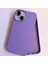 iPhone 15 Uyumlu Lansman İçi Kadife Esnek Soft Silikon Kılıf 1