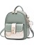 Moda Yumuşak Deri Sırt Çantası, Büyük Kapasiteli Kadın Çanta Tek Omuz Crossbody Çok Amaç (Yurt Dışından) 1