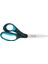 15-18 Yaş Arası Gençler Için Makas, Solak, Toplam Uzunluk: 20 Cm, Paslanmaz Çelik/plastik, Siyah/turkuaz Benekli, 1067869 1