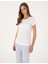 Kadın Beyaz Lohusa Pijama Takımı 50319051-VR013 3