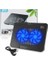 N99 Çift Fanlı Laptop Soğutucu Mavi LED Işıklı Ayarlanabilir Dizüstü Stand 2