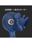 Tquens Taşınabilir Şarjlı Mini Fan Sessiz Soğutucu H900 Blue - 000EH24398 3