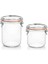 Klipsli 2'li Cam Kavanoz Seti (1 Adet 580 ml - 1 Adet 425 Ml) 1