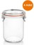 3 Klipsli Cam Kavanoz 580 ml (4 Adet) 1