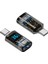 Revolution Type C To USB 3.2 Dönüştürücü 36W Hızlı Şarj 10GBPS Veri Transferi Dijital Ekran Otggm 1