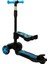 Combo 3 Tekerlekli Katlanabilir Işıklı Oturaklı Scooter - Mavi 5