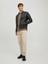 Jack Jones Htano Erkek Suni Deri Ceket 12182192 4