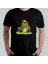 Kurbağa Prens Unisex %100 Pamuklu Bisiklet Yaka T-Shirt Model 3 1