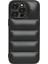 Puffer Silikonlu Siyah Telefon Kılıfı Iphone 12 Pro Max ile Uyumlu 1