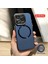 Apple Iphone 15 Pro Uyumlu Magnezyum Serisi Standlı Kapak Magsafe Sert Kılıf + Kamera Lens Koruma . 1