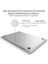 Macbook Pro 13&apos;&apos; M1 / M2 Çip 2020-2021-2022 Yılları ve (A2338)(A2289)(A2251) Model Kodları ile Uyumlu Mat Buzlu Şeffaf Su Geçirmez Silikon Klavye Koruyucu (Şeffaf Klavye Koruyucu) 2