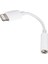 Apple Iphone Ile Uyumlu Lightning To 3.5mm Aux Dönüştürücü Adaptör Iphone Için Kulaklık Dönüştürücü Beyaz 3