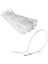 Elektrik Kablosu Kablo Bağı Klips Plastik Kelepçe Cırt Cırt Kelepçe 10 Cm-2,5 mm (100, Beyaz) 1