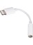 Apple Iphone Ile Uyumlu Lightning To 3.5mm Aux Dönüştürücü Adaptör Iphone Için Kulaklık Dönüştürücü Beyaz 1