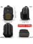 Cotton Cargo 7184 Revilla Sırt Okul Günlük Seyahat 15 Inç Laptop Notebook Tablet Çantası (Gri Siyah) 3
