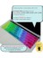 Macbook Pro Klavye Koruyucu Türkçe Q A1706 A1989 A2159 A1707 A1990 ile Uyumlu Dazzle Pembe Yeşil 2