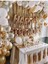 Rosegold Happy Bırthday Full Set Rose Gold Beyaz Gri Metalik Balon Zincir Gold Arka Fon Gold BMCNM137 3