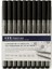 Pigment Liner Sanat Belirteçleri Iğne Kalemler Su Geçirmez Fırça Kalem Siyah Ince Ucu Öğrenci Eskiz Sanat Malzemeleri Kırtasiye 4