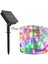 Güneş Enerjili Rgb 100 Led, 12 Metre,8 Modlu, Peri LED Bahçe, Veranda, Avlu, Balkon, Havuz Kenarı, Düğün, Parti, Peyzaj Aydınlatma Su Geçirmez Lamba 1