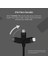 Boostcharge Flex Silikon USB Tip C - A Kablosu (2m/6,6ft), USB Usb-If Sertifikalı Usb-C Şarj Kablosu - Siyah 2