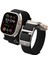 Apple Watch 49MM Ultra 2/1 - 46MM Seri 10 - 45MM Seri 9/8/7 - 44MM Seri Se2/se/6/5/4 Kordon Kayış Band Durapro Flex Black - AMP02465 1