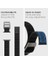 Apple Watch 49MM Ultra 2/1 - 46MM Seri 10 - 45MM Seri 9/8/7 - 44MM Seri Se2/se/6/5/4 Kordon Kayış Band Durapro Flex Black - AMP02465 3